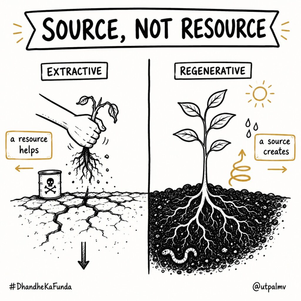 Source, not Resource by Utpal Vaishnav
